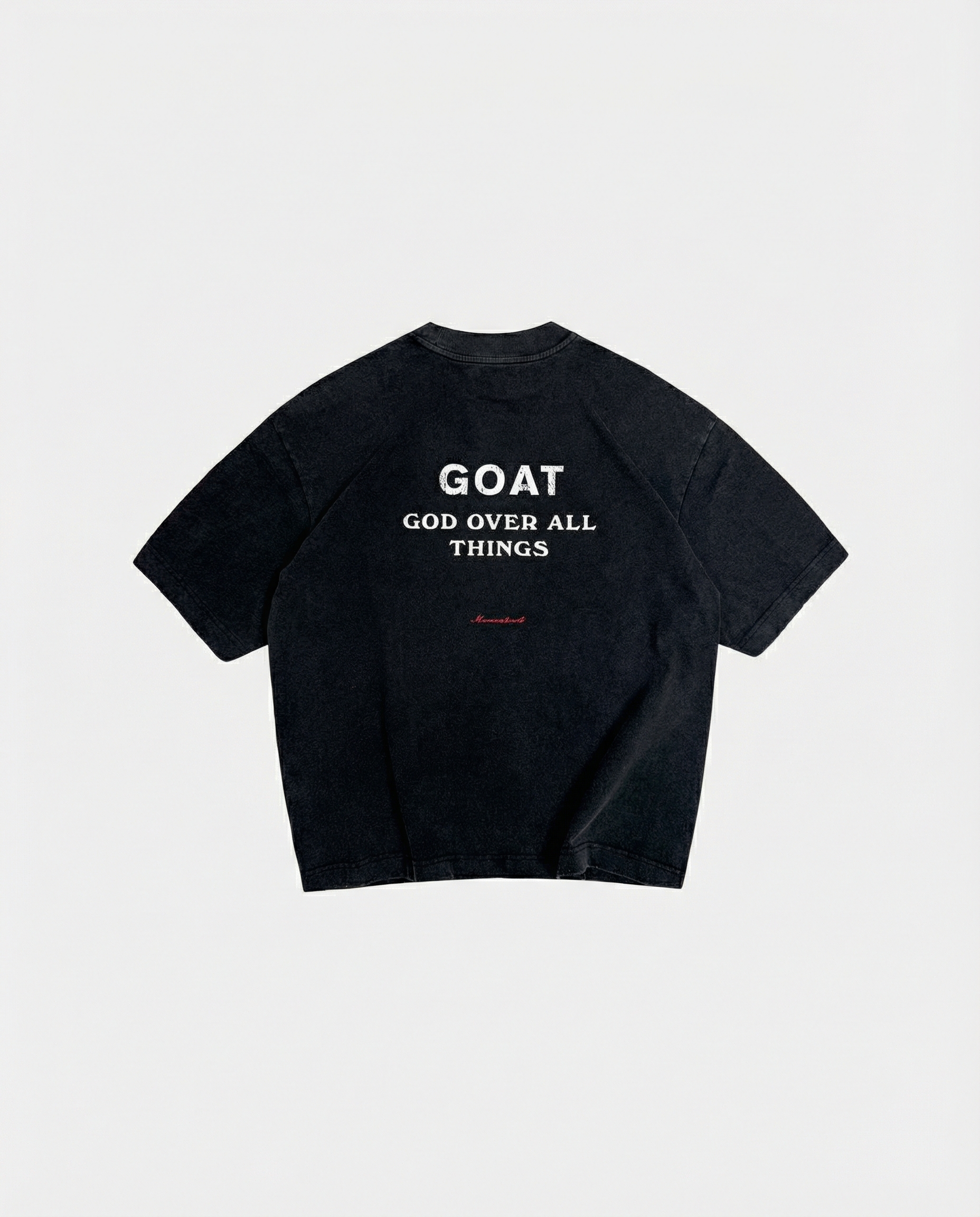 GOAT T-SHIRT GOD OVER ALL THINGS