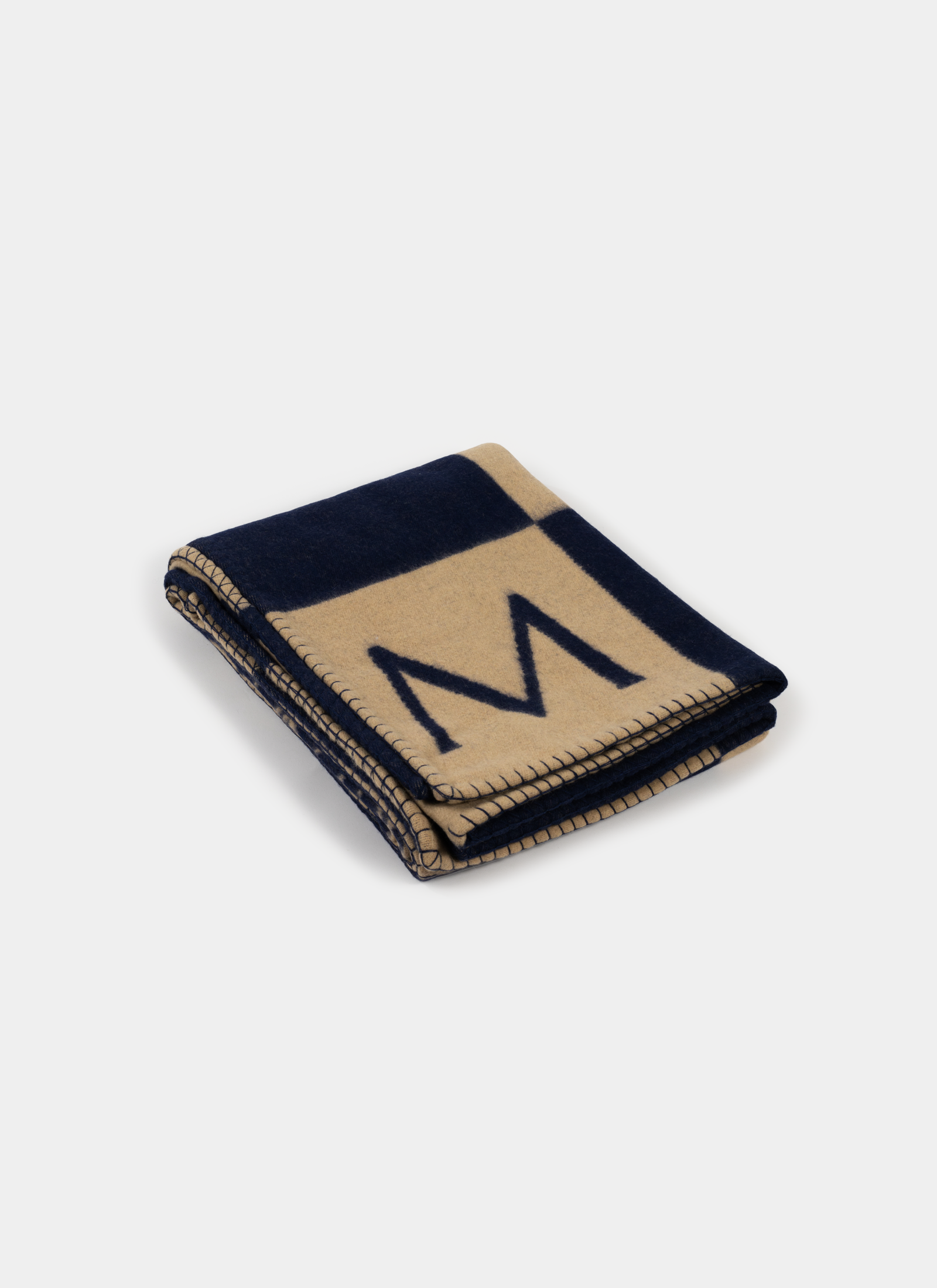 Oxford Camel Wool Blanket