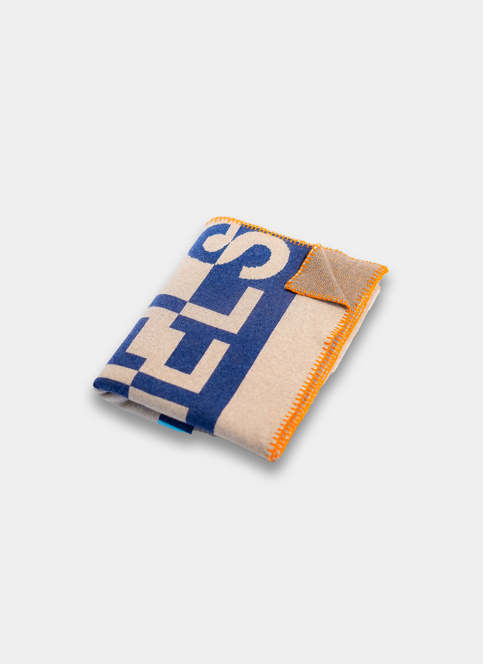 INDIGO CASHMERE BLANKET