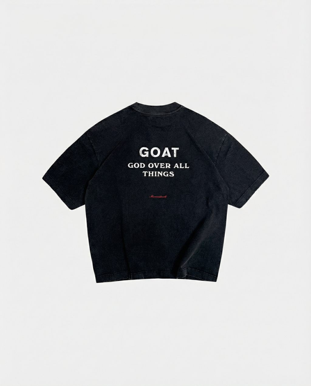 GOAT T-SHIRT GOD OVER ALL THINGS